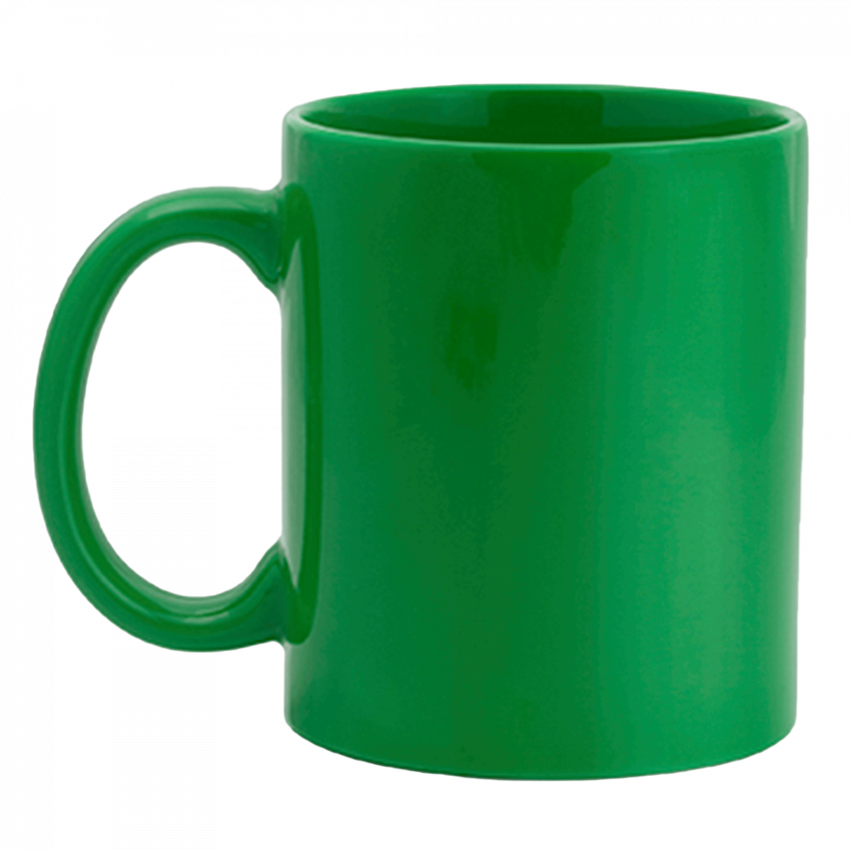Taza de cerámica Papaya en color personalizada