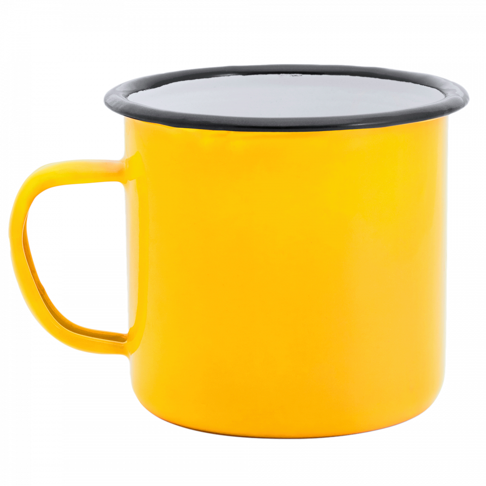 Taza metálica Anon con estilo retro sin personalizar