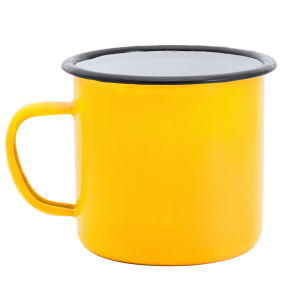 Taza metálica Anon con estilo retro sin personalizar