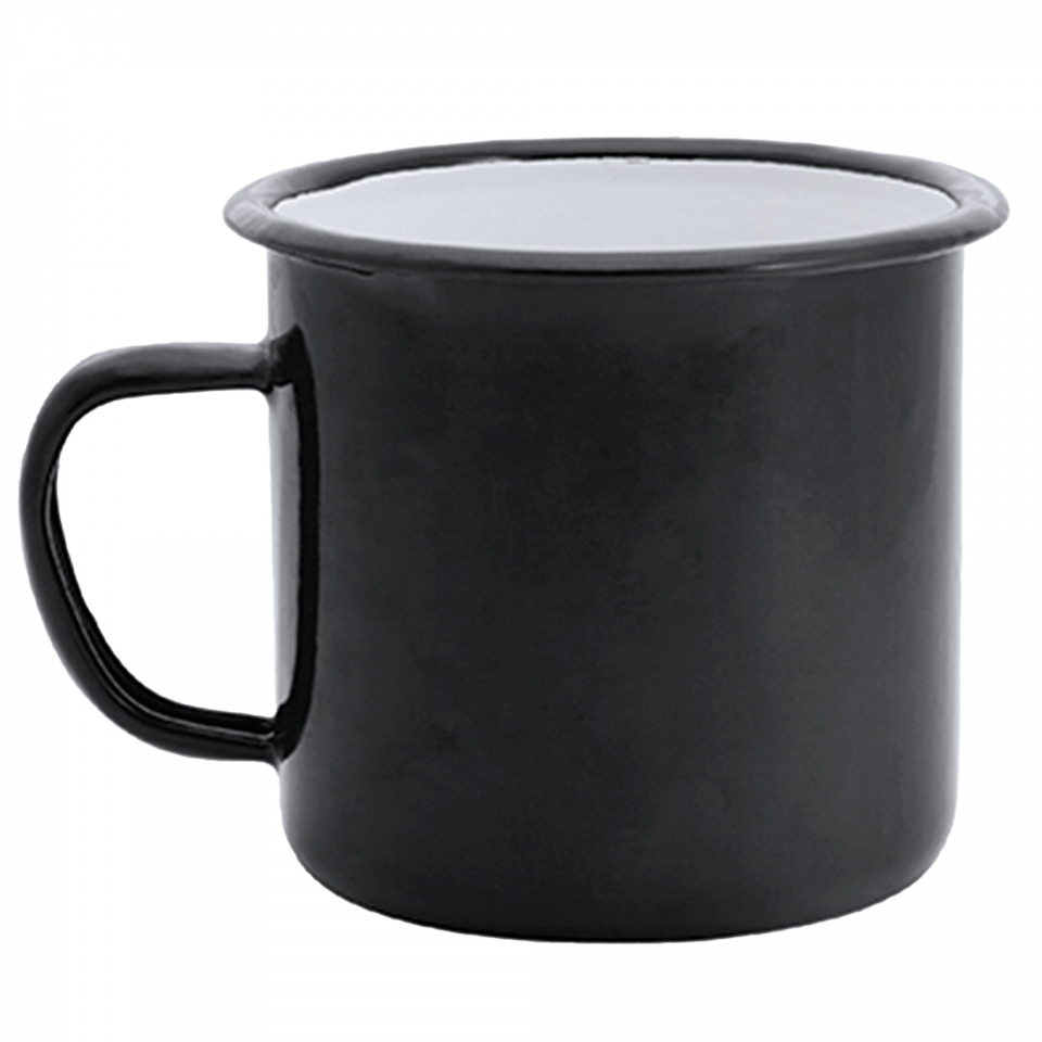 Taza metálica Anon con estilo retro sin personalizar