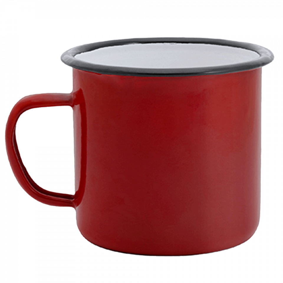 Taza metálica Anon con estilo retro sin personalizar
