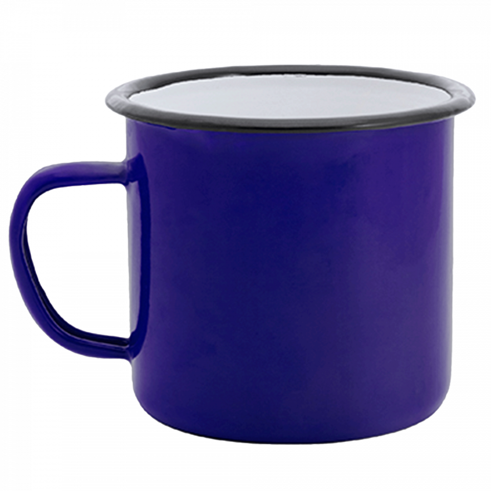 Taza metálica Anon con estilo retro sin personalizar