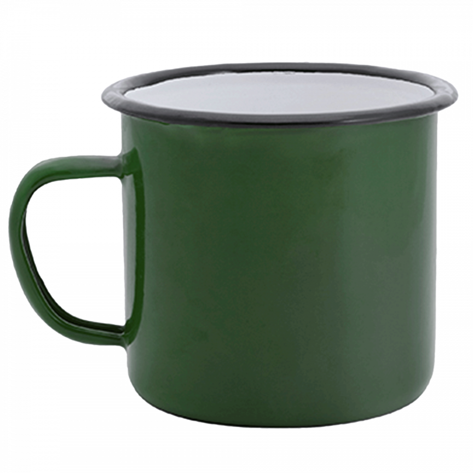 Taza metálica Anon con estilo retro sin personalizar