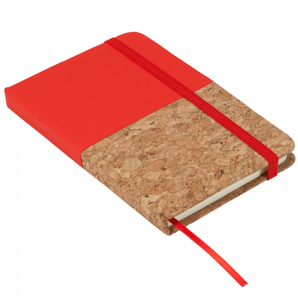 Bloc de notas A6 Iris mixta corcho/polipiel personalizado