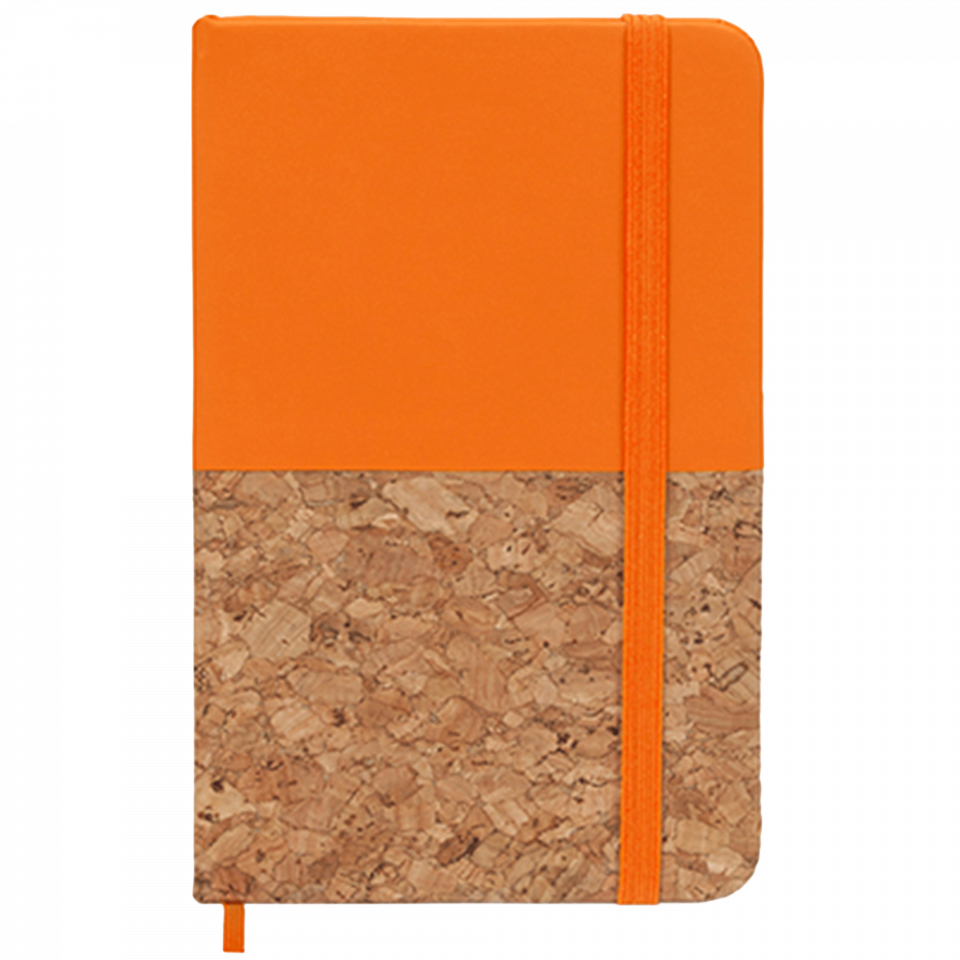 Bloc de notas A6 Iris mixta corcho/polipiel personalizado