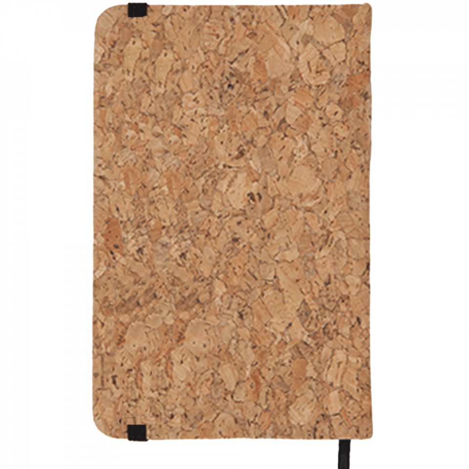 Bloc de notas A6 Cales de corcho natural personalizado