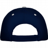 Gorra algodón 6 paneles con contraste en la visera