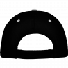 Gorra algodón 6 paneles con contraste en la visera