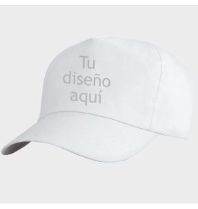 Gorra 100% algodón personalizada