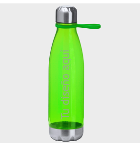 Botella plástico transparente 700 ml personalizada