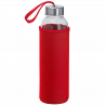 Botella de cristal con funda 500 ml personalizada