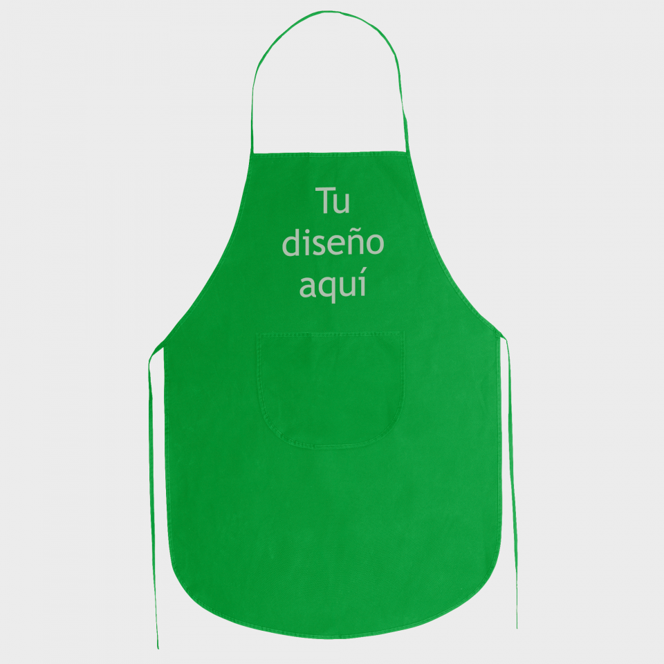 Delantal publicitario tejido non-woven. El más barato