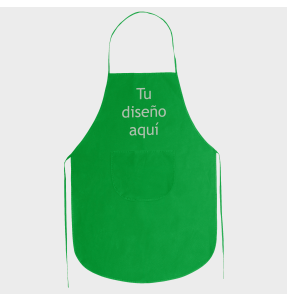 Delantal publicitario tejido non-woven. El más barato