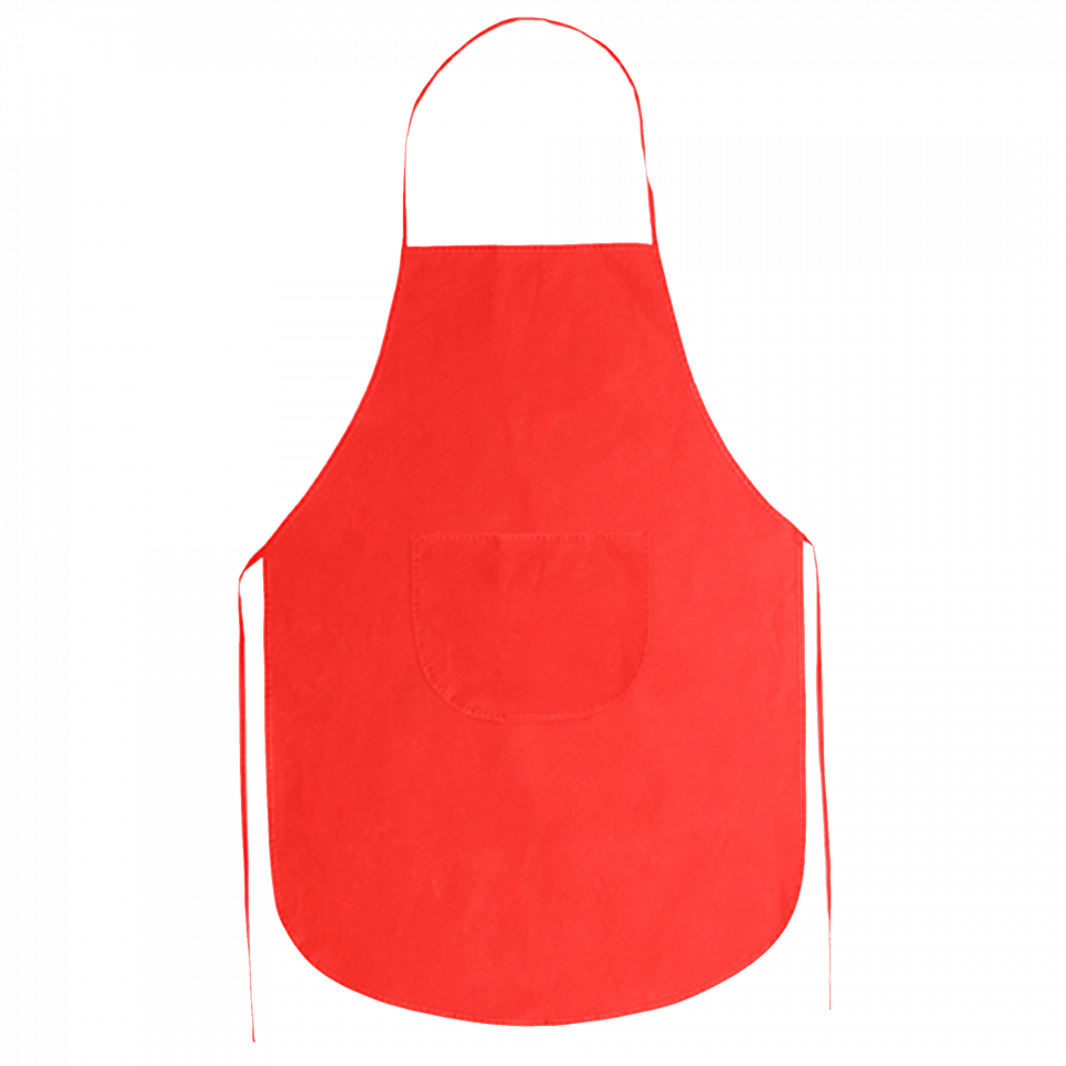 Delantal publicitario tejido non-woven. El más barato