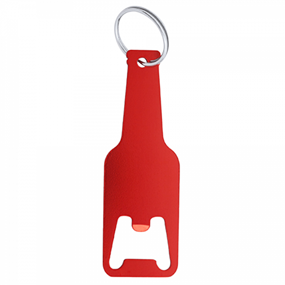 Llavero abridor Stout con forma de botella personalizado