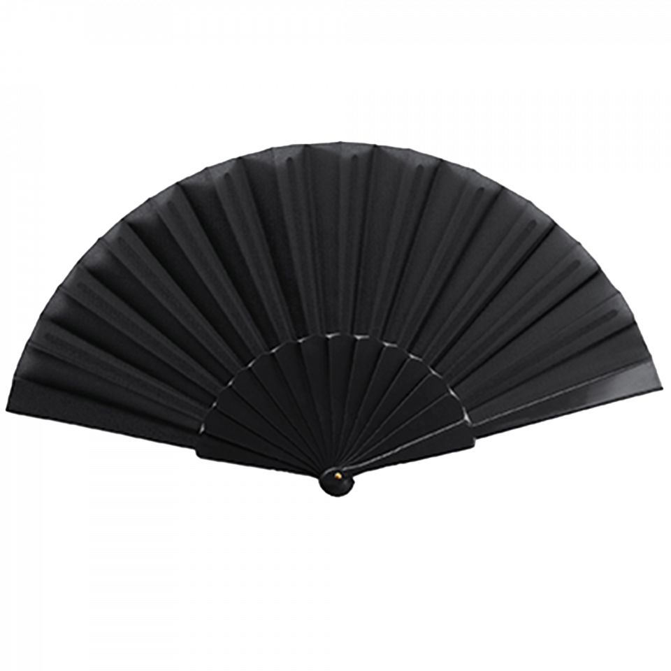 Abanico Albero con varillas de plástico y tela personalizado