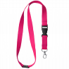 Lanyard Guest con mosquetón, hebilla y cierre de seguridad personalizado