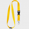 Lanyard Guest con mosquetón, hebilla y cierre de seguridad personalizado