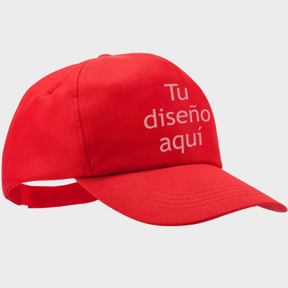 Gorra Calisto de RPET con 5 paneles personalizada
