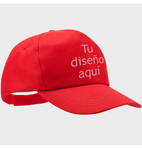 Gorra Calisto de RPET con 5 paneles personalizada
