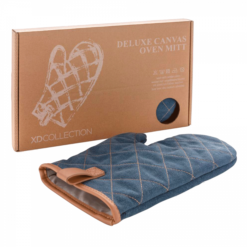 Guante de lona de lujo para horno