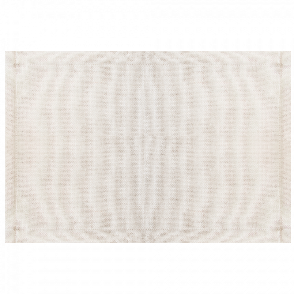 Mantel individual de lino personalizado