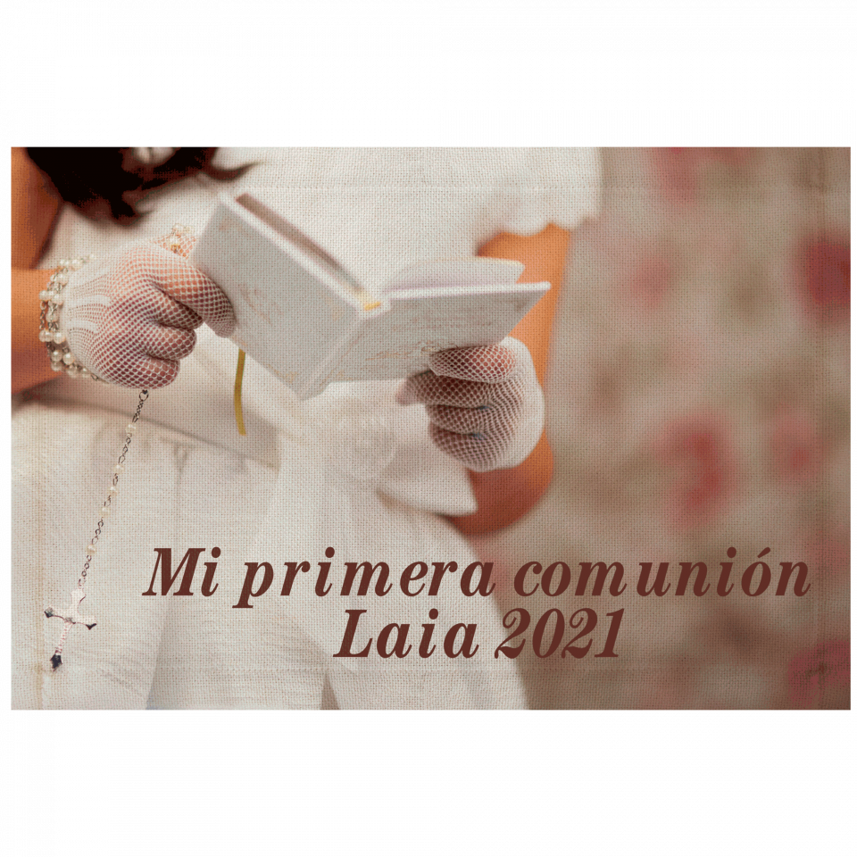 Mantel individual de lino personalizado