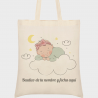Bolsa de tela bautizo bebé