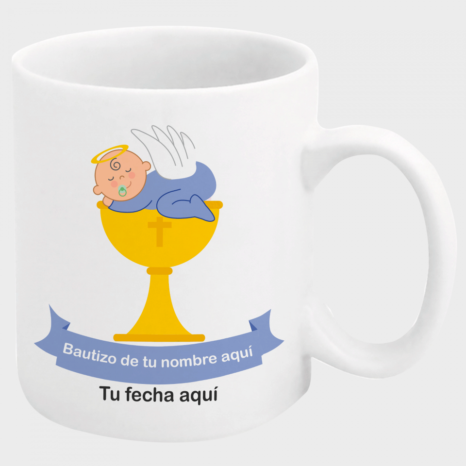 Taza bautizo bebé copa