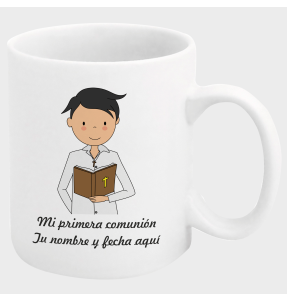 Taza comunión chico 2