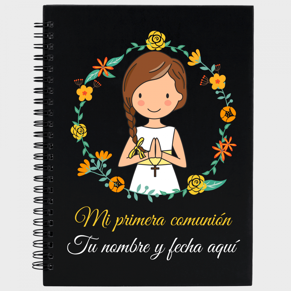 Libreta comunión chica
