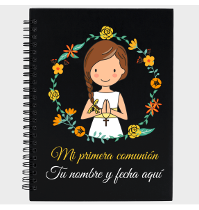 Libreta comunión chica
