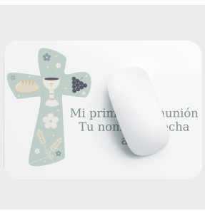 Alfombrilla comunión cruz