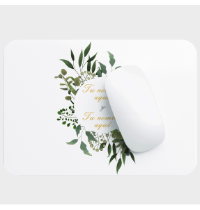 Alfombrilla boda hojas 2