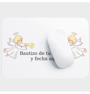 Alfombrilla bautizo ángeles