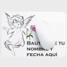 Alfombrilla bautizo ángel