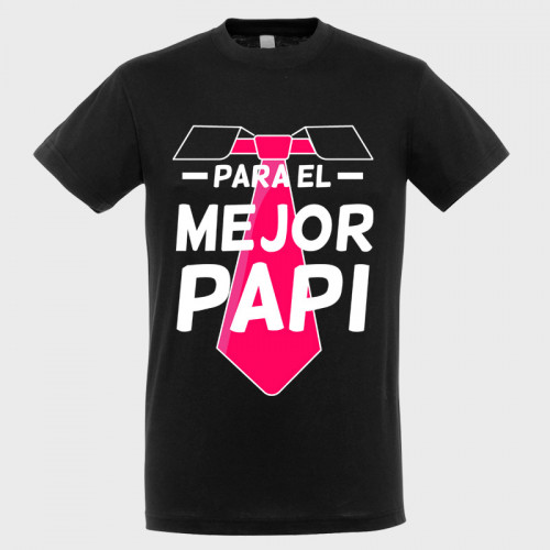 Camiseta Día del Padre: feliz para el mejor papi