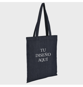 Bolsa tela vaquera personalizada