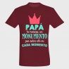 Camiseta Día del Padre: te mereces un monumento