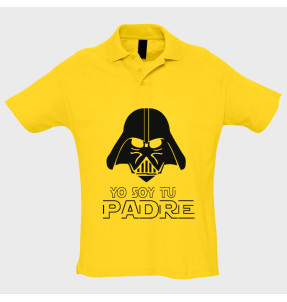 Polo manga corta Día de Padre: mi padre es mi héroe