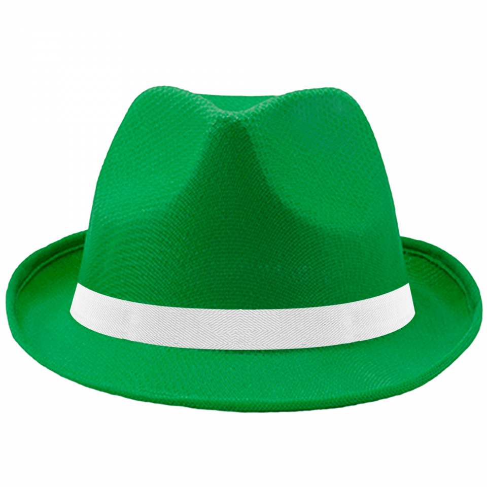 Sombrero de poliéster con cinta personalizada full print a todo color