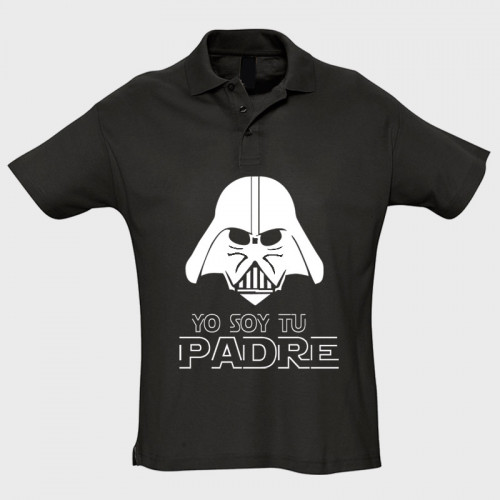 Polo manga corta Día de Padre: mi pare es mi héroe