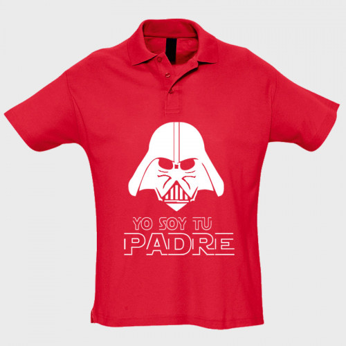 Polo manga corta Día de Padre: mi pare es mi héroe