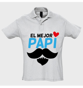 Polo manga corta Día de Padre: el mejor papi