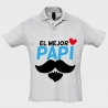 Polo manga corta Día de Padre: el mejor papi