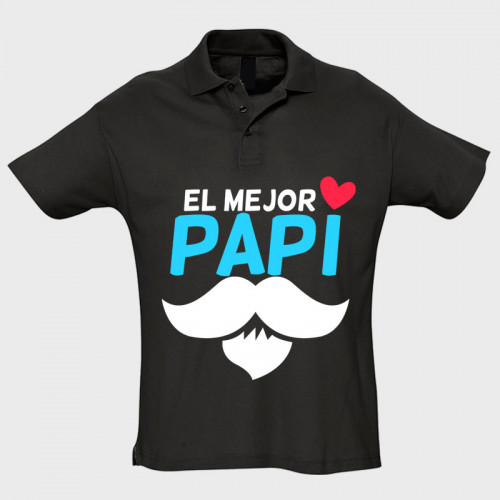 Polo manga corta Día de Padre: el mejor papi