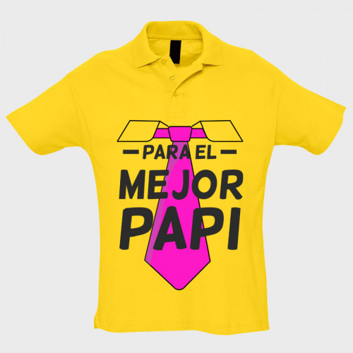 Polo manga corta Día de Padre: para el mejor papi
