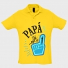 Polo manga corta Día de Padre: papa tú eres el número 1