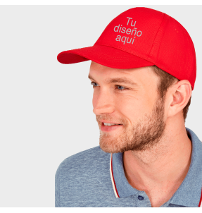 Gorra básica personalizada. La más barata