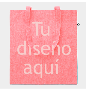 Bolsa de compra jaspeada personalizada